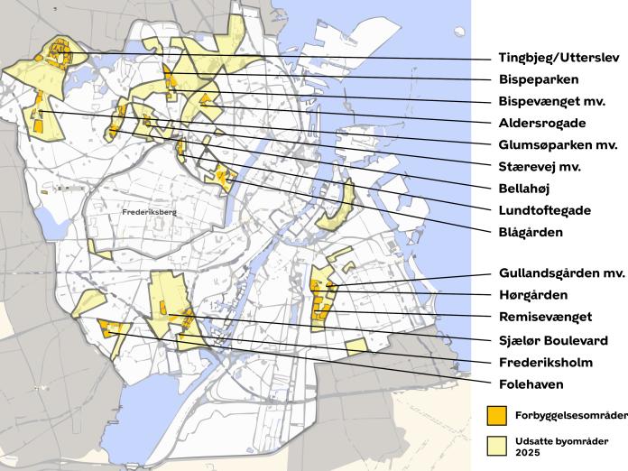 Kort over forebyggelsesområder