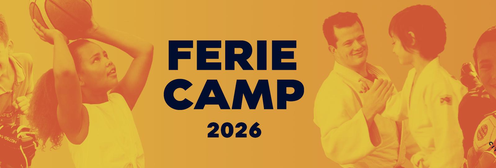 FerieCamp 2026 banner